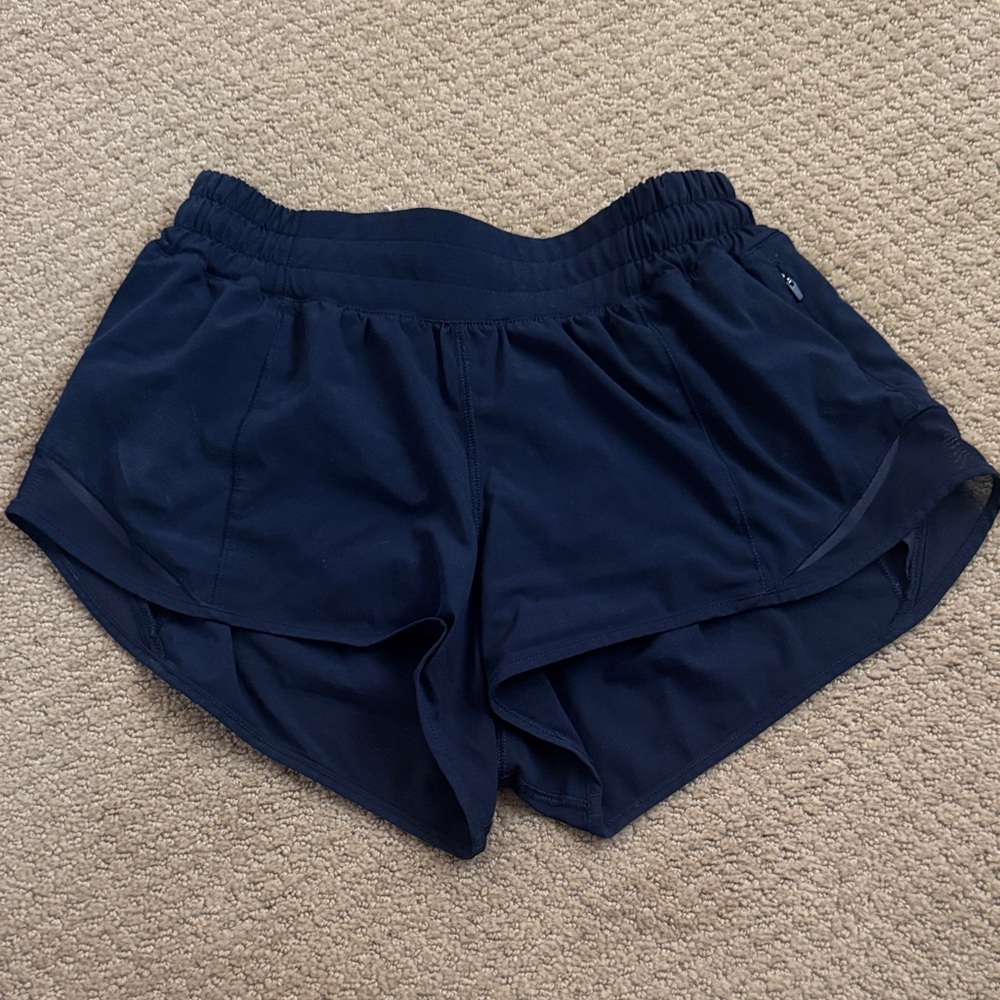 Navy Hotty Hot Shorts
